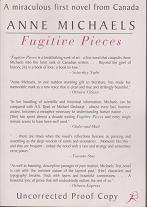 Fugitive Pieces by Anne  Michaels